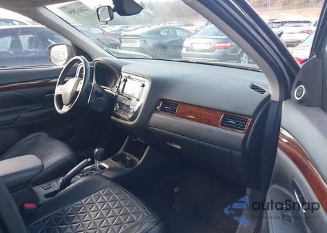 2014 Mitsubishi Outlander Gt из США, поврежденный, VIN JA4JZ4AX4EZ009567